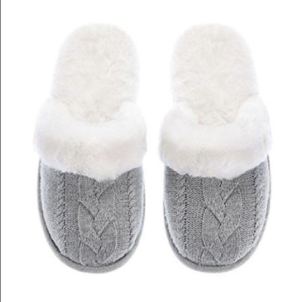 Victoria Secret Gray Slippers